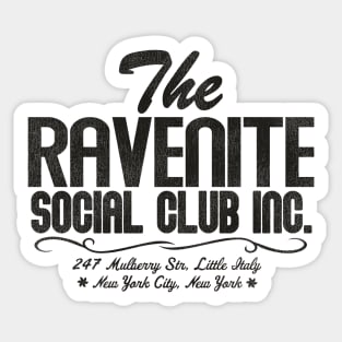 The Ravenite Social Club // Gotti Mafia NYC Sticker